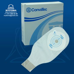 175523 Convatec Однокомп. калоприемники илеостомные (Стомадресс Плюс) непрозрачные 19-64мм ― Магазин mystoma.ru