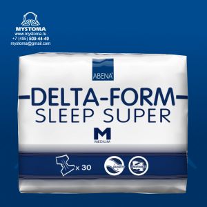 DFSM Подгузники Delta-Form Sleep Super M 1800 мл (75-110 см) 30 шт купить по цене от 1315 рублей с доставкой ― MyStoma.ru
