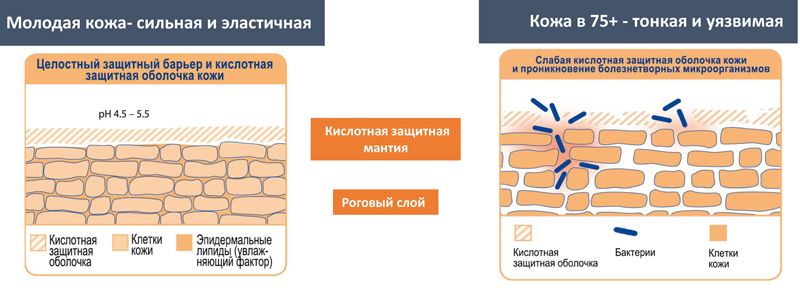 Средства ухода за кожей при недержании мочи