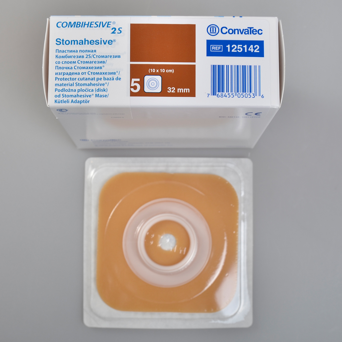 двухкомпонентный калоприемник.