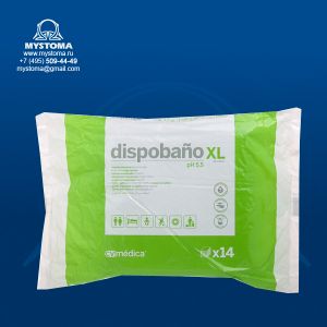 Пенообразующие губки, пропитанные pH-нейтральным мылом DISPOBANO XL, 100 г/м2, 14 ШТ заказать по цене от 190 рублей с доставкой ― MyStoma.ru