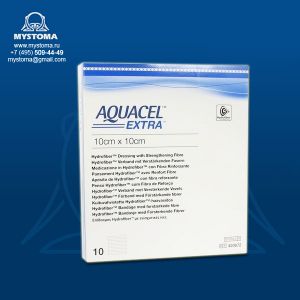 Convatec Повязка Аквасел (Aquacel) Экстра 10х10 см     купить по цене от 520 рублей с доставкой ― MyStoma.ru