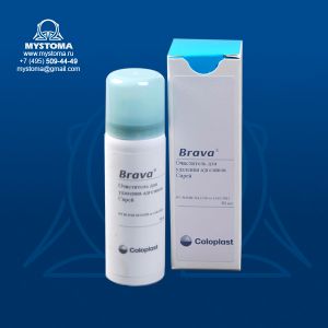 Coloplast Очиститель (антиклей) Brava® для удаления адгезивов, пластин, спрей, 50 мл приобрести по цене от 1800 рублей с доставкой ― MyStoma.ru