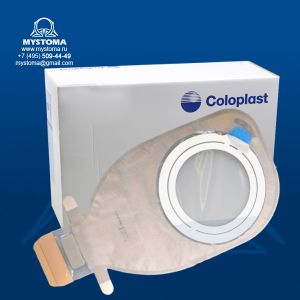 Coloplast (Колопласт) Easiflex стомный мешок дренируемый, большой, прозрачный, фланец Ø70мм купить по цене от 145 рублей с доставкой ― MyStoma.ru