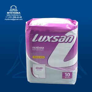 Luxsan Пеленка  Premium / Extra 60х60 №10 заказать по цене от 190 рублей с доставкой ― MyStoma.ru