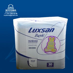 Luxsan Пеленка   Basic/Normal 60х60 30шт приобрести по цене от 500 рублей с доставкой ― MyStoma.ru