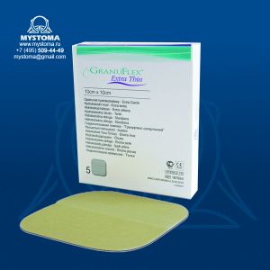  Convatec Грануфлекс Супертонкий (Granuflex Xthin)  10х10 см купить по цене от 328 рублей с доставкой ― MyStoma.ru