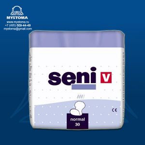 # Вкладыши анатомические впитывающие Сени (Seni) V Normal (32 х 55 ) по 30 шт. купить по цене от 885 рублей с доставкой ― MyStoma.ru