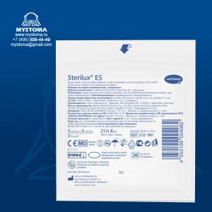 STERILUX ES - Салфетки (стерильные): 5 х 5 см; 8 слоев; 21 нить; 3 шт. заказать по цене от 23 рублей с доставкой ― MyStoma.ru