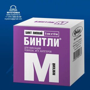Бинтли-м 5 см х 10 м (рулон в коробочке) приобрести по цене от 400 рублей с доставкой ― MyStoma.ru