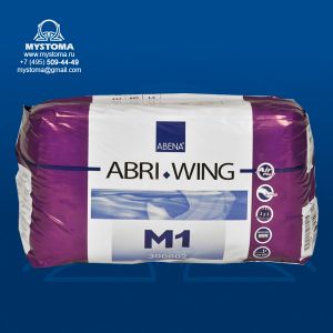 # Abri-Wing Premium Подгузник для взрослых облегченный M1 1900 мл. (70-110 см.) приобрести по цене от 1365 рублей с доставкой ― MyStoma.ru