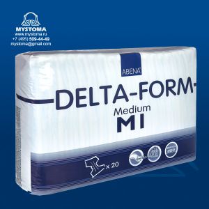 Delta-Form Подгузники для взрослых M1 1700 мл (70-110 см) заказать по цене от 1450 рублей с доставкой ― MyStoma.ru