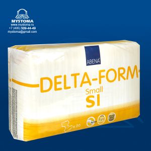 Delta-Form Подгузники для взрослых S1 1100 мл (60-85 см) заказать по цене от 1105 рублей с доставкой ― MyStoma.ru