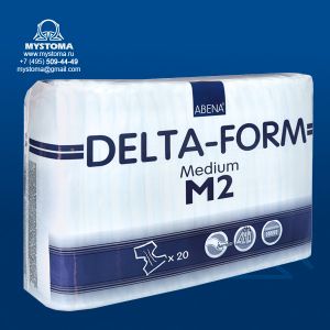 Delta-Form Подгузники для взрослых M2 2200 мл (70-110 см) заказать по цене от 1315 рублей с доставкой ― MyStoma.ru