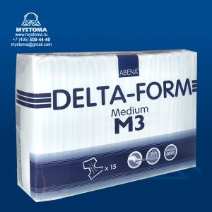 Delta-Form Подгузники для взрослых M3 2800 мл (70-110 см) приобрести по цене от 1165 рублей с доставкой ― MyStoma.ru