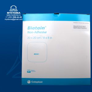 33416 ! Повязка губчатая неадгезивная Biatain 20x20 см купить по цене от 1150 рублей с доставкой ― MyStoma.ru