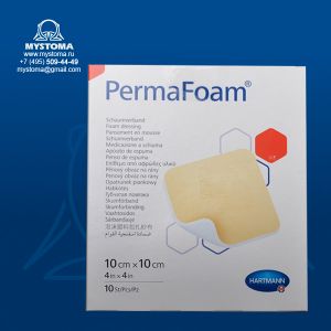  PermaFoam - Губчатые повязки стерильная : 10 х 10 см заказать по цене от 423 рублей с доставкой ― MyStoma.ru