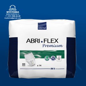 Abri-Flex Premium Подгузник-трусики M1 1500 мл. (80-110 см.) приобрести по цене от 1210 рублей с доставкой ― MyStoma.ru