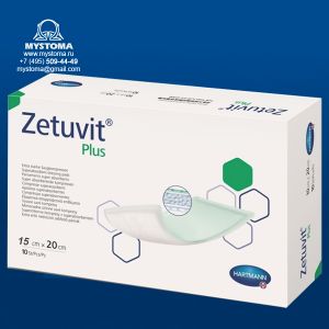 супервпитывающая сорбционная повязка Zetuvit plus - (стерильные): 15 х 20 см приобрести по цене от 109 рублей с доставкой ― MyStoma.ru