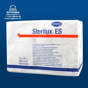 Sterilux es нестерильные марлевые салфетки 10х20 см 8 сл 17 нит 100 шт. заказать по цене от 1080 рублей с доставкой ― MyStoma.ru