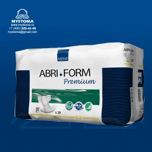 Abri-Form Premium Подгузник для взрослых S2 1800мл.(60-85 см) заказать по цене от 1740 рублей с доставкой ― MyStoma.ru