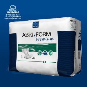 Abri-Form Premium Подгузник для взрослых L1 2500мл.(100-150 см) приобрести по цене от 2120 рублей с доставкой ― MyStoma.ru