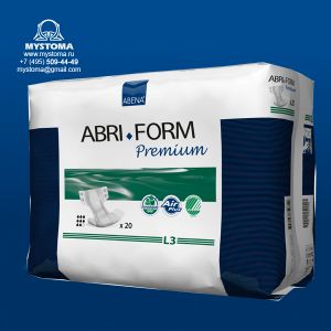 Abri-Form Premium Подгузник для взрослых L3 3400 мл.(100-150 см) заказать по цене от 1945 рублей с доставкой ― MyStoma.ru