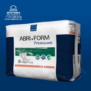 Abri-Form Premium Подгузник для взрослых ХL4 4000 мл.(110-170 см) заказать по цене от 1525 рублей с доставкой ― MyStoma.ru