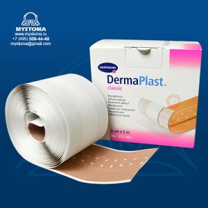 Dermaplast classic пластырь 5мх6см текстильная основа приобрести по цене от 781 рублей с доставкой ― MyStoma.ru