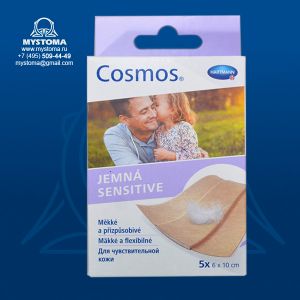 - Cosmos sensitive - Пластырь для чувствительной кожи: 5 шт. 6х10 см приобрести по цене от 99 рублей с доставкой ― MyStoma.ru