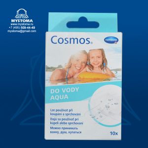 - Cosmos aqua - Пластырь-пластинки из прозр. пленки, водостойкий: 10 шт. 2 разм. купить по цене от 99 рублей с доставкой ― MyStoma.ru