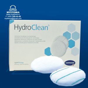 609303 HydroClean - Повязки актив. раствором Рингера: круглые 4 см, 10 шт.  заказать по цене от 194 рублей с доставкой ― MyStoma.ru