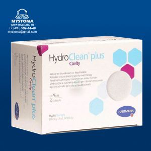 HydroClean plus cavity – Повязки актив. рас-ром Рингера с ПГМБ: круглые 4 см, 10 шт.  заказать по цене от 276 рублей с доставкой ― MyStoma.ru