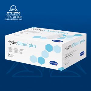 HydroClean plus - Повязки актив. раствором Рингера с ПГМБ: 7,5х7,5 см, 10 шт.   приобрести по цене от 503 рублей с доставкой ― MyStoma.ru