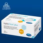 609602 HydroClean plus - Повязки актив. раствором Рингера с ПГМБ: круглые 4 см, 10 шт.