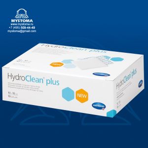 HydroClean plus - ГидроКлин Плюс - суперабсорбирующие повязки, 10 х 10 см, 10 шт. заказать по цене от 889 рублей с доставкой ― MyStoma.ru