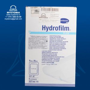 Hydrofilm plus  - Пленочные повязки  9 х 15 см с впитывающей подушечкой: 4 х 11 см; 5 шт заказать по цене от 98 рублей с доставкой ― MyStoma.ru