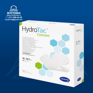 HydroTac concave - Самокл. губ. повязки с гидрогел. покрыт. на область локтей и пяток:18x18,5 заказать по цене от 814 рублей с доставкой ― MyStoma.ru