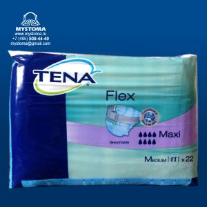Подгузники для взрослых Тена (Tena)  флекс макси XL (обхват талии 120-160 см.)  приобрести по цене от 2266 рублей с доставкой ― MyStoma.ru
