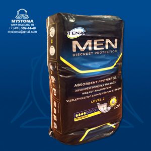 Прокладки для мужчин Тена Men уровень 2, 20 шт. приобрести по цене от 464 рублей с доставкой ― MyStoma.ru