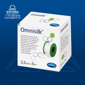 Омнисилк (Omnisilk) Гипоаллергенный пластырь из шелка /белый/: 5 м х 2,5см (1шт) приобрести по цене от 140 рублей с доставкой ― MyStoma.ru