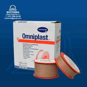 Omniplast  Пластырь из текстильной ткани /цвет кожи/: 1,25 см х 5 м  (1шт.) приобрести по цене от 96 рублей с доставкой ― MyStoma.ru