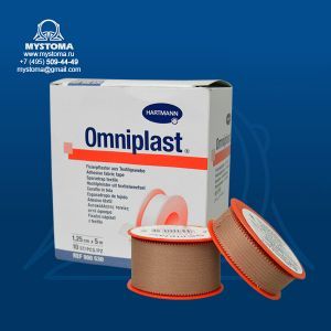 Omniplast  Пластырь из текстильной ткани /цвет кожи/: 2,5 см х 9,2 м (5шт.) заказать по цене от 181 рублей с доставкой ― MyStoma.ru