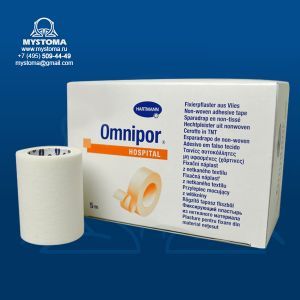 Omnipor пластырь из нетканного материала 1,25см х 5м (24шт.) купить по цене от 46 рублей с доставкой ― MyStoma.ru