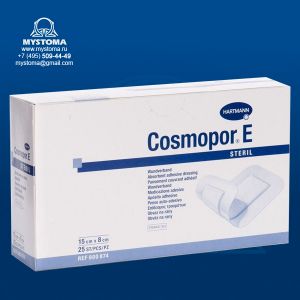   Cosmopor E steril - Самоклеящиеся послеоперац. повязки: 15 х 8 см; 25 шт. (международ. уп) купить по цене от 26 рублей с доставкой ― MyStoma.ru