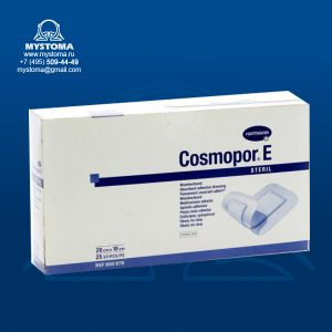 Cosmopor E steril Самоклеящиеся послеоперац. повязки: 20 х 10 см 25шт. (международ. уп) купить по цене от 45 рублей с доставкой ― MyStoma.ru