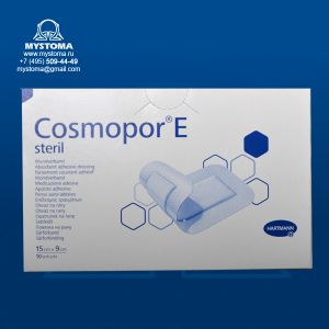 Cosmopor E steril самоклеящаяся послеоперационная повязка 15 х 9см 10шт. (международ. уп) приобрести по цене от 350 рублей с доставкой ― MyStoma.ru