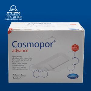 Cosmopor  Advance самоклеящаяся повязка c технологией DryBarrier 7,2 х 5см заказать по цене от 23 рублей с доставкой ― MyStoma.ru