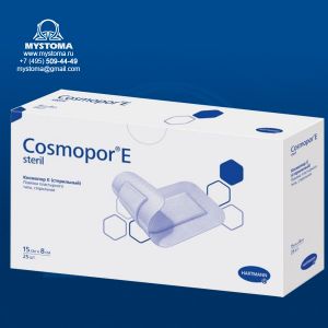 Cosmopor E steril Самоклеящиеся послеоперац. повязки: 15 х 8 см  25 шт (русскоязычная уп.) заказать по цене от 26 рублей с доставкой ― MyStoma.ru