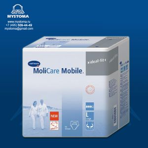 MoliCare Mobile - Моликар Мобайл - Впитывающие трусы, pазмер L, 14 шт. заказать по цене от 1387 рублей с доставкой ― MyStoma.ru